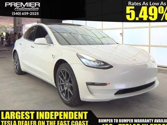 TESLA MODEL 3 2018 5YJ3E1EA8JF153184 image